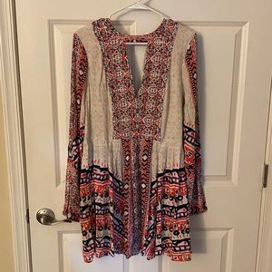 NWT Free People Ivory Comb Tunic